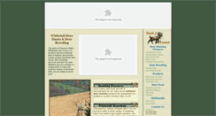 Desktop Screenshot of chestnutridgewhitetails.com